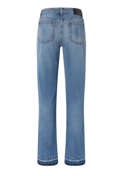 Classic straight fit jeans in vintage wash PINKO | Trousers | 104607 A2E1PJF